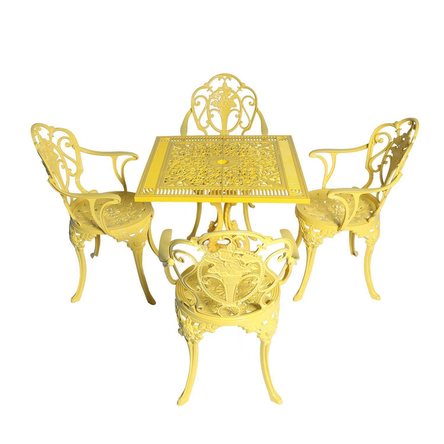 ReHome Alüminyum cg713 Bahçe Masa Sandalye Takımı