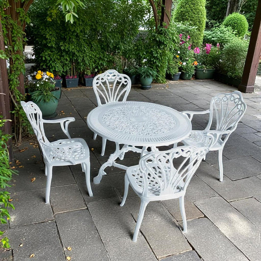 ReHome Alüminyum Masa Sandalye Takımı cg721