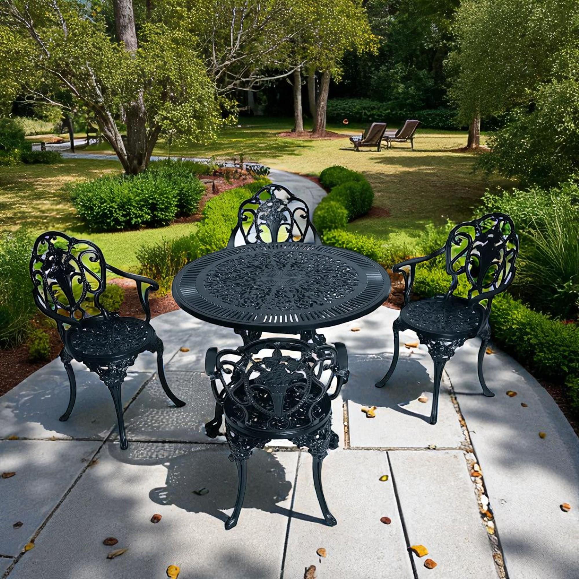 ReHome Alüminyum Masa Sandalye Takımı cg722