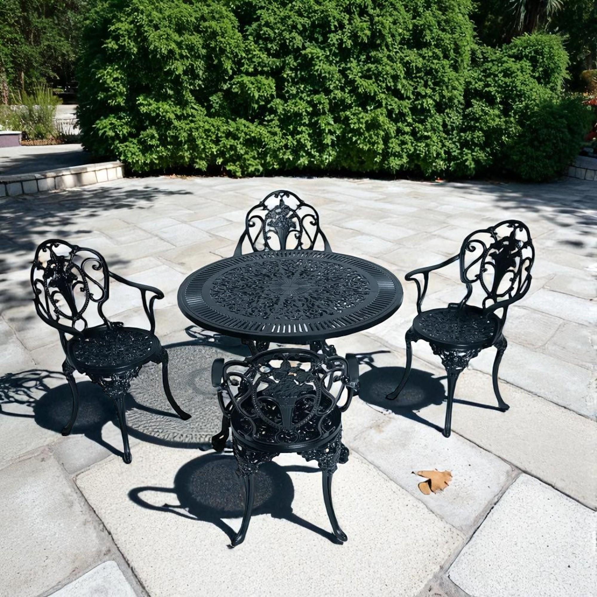 ReHome Alüminyum Masa Sandalye Takımı cg722