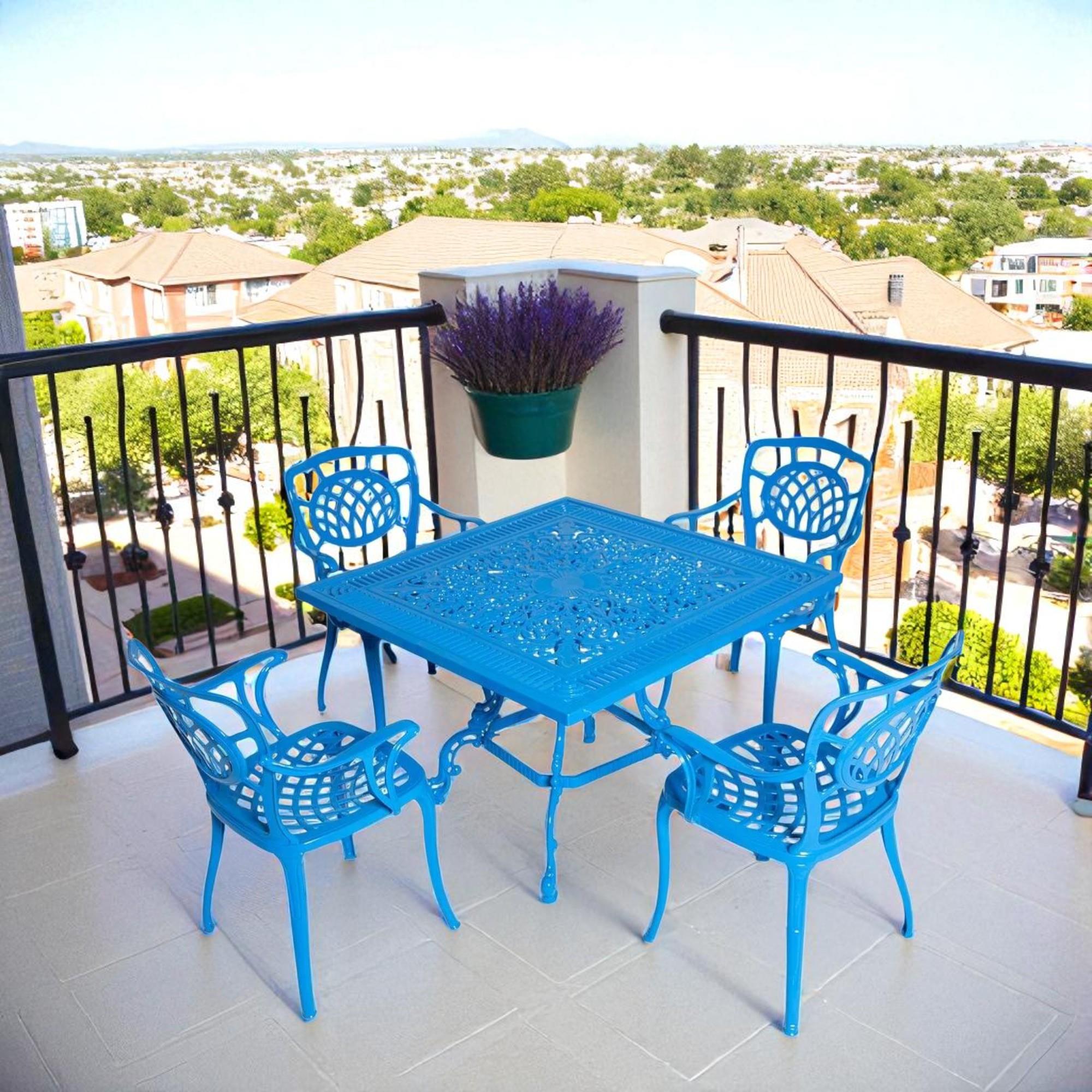 ReHome Alüminyum Masa Sandalye Takımı cg723