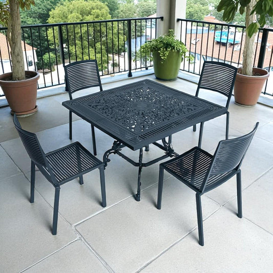 ReHome Alüminyum Masa Sandalye Takımı cg724