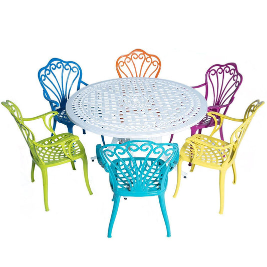 ReHome Alüminyum Masa Sandalye Takımı cg725