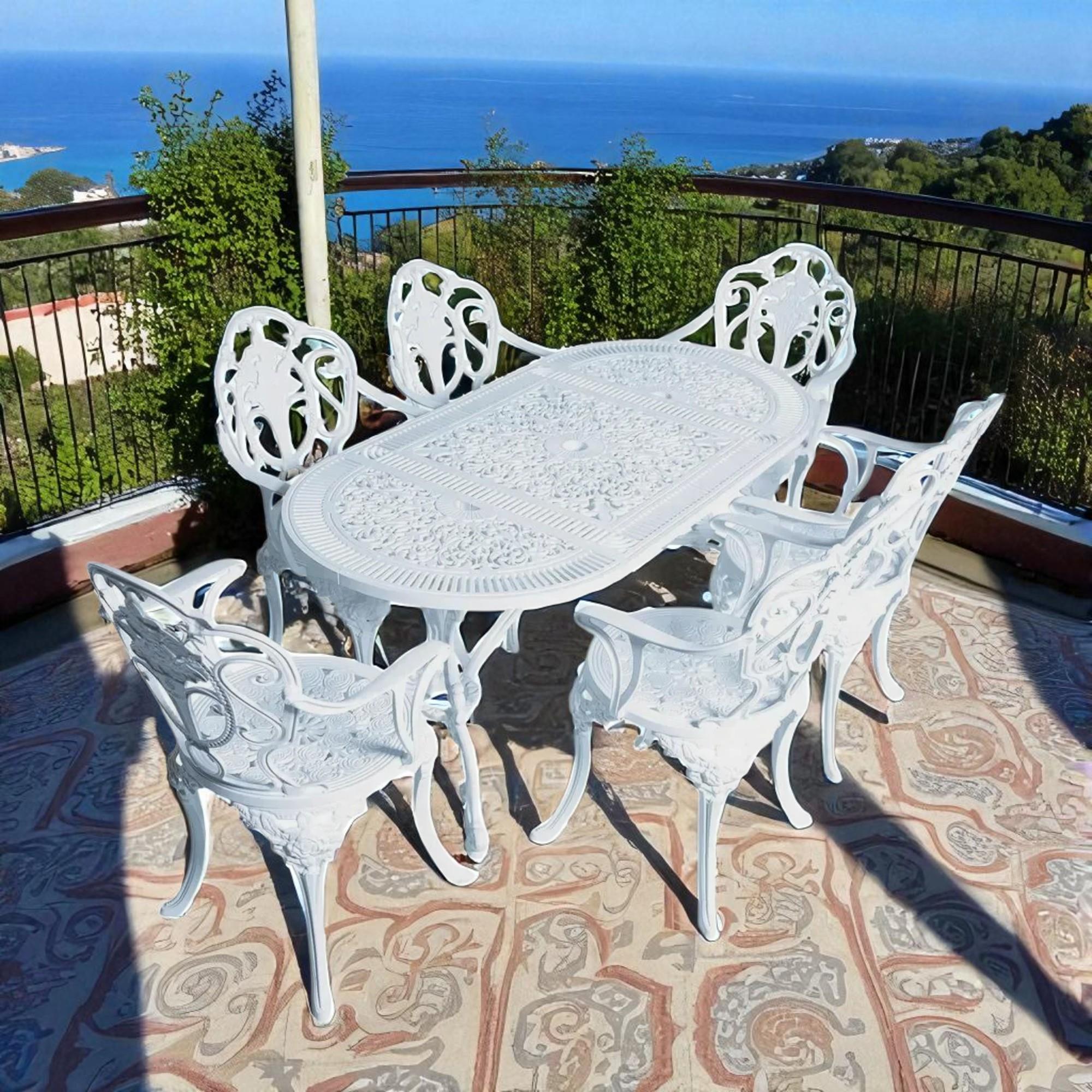 ReHome Alüminyum Masa Sandalye Takımı cg736