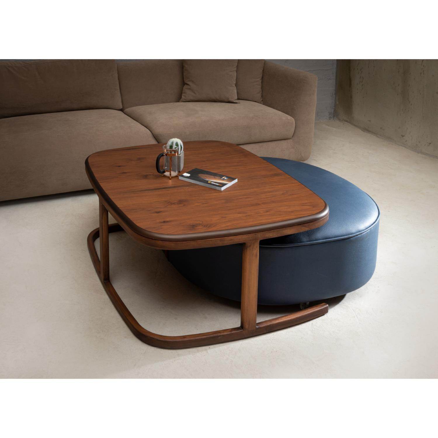 Astral Orta Sehpa | MDF | Açık Ceviz | Rehome