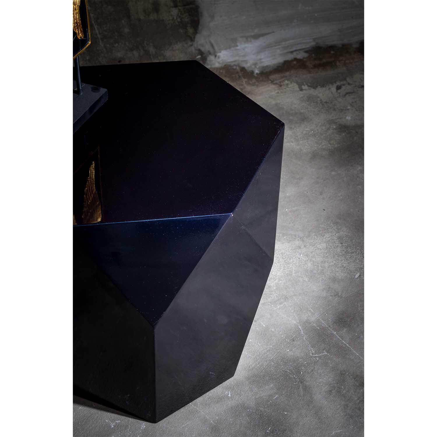 Avatar Yan Sehpa | Koltuk Sehpası | Metalik Boya