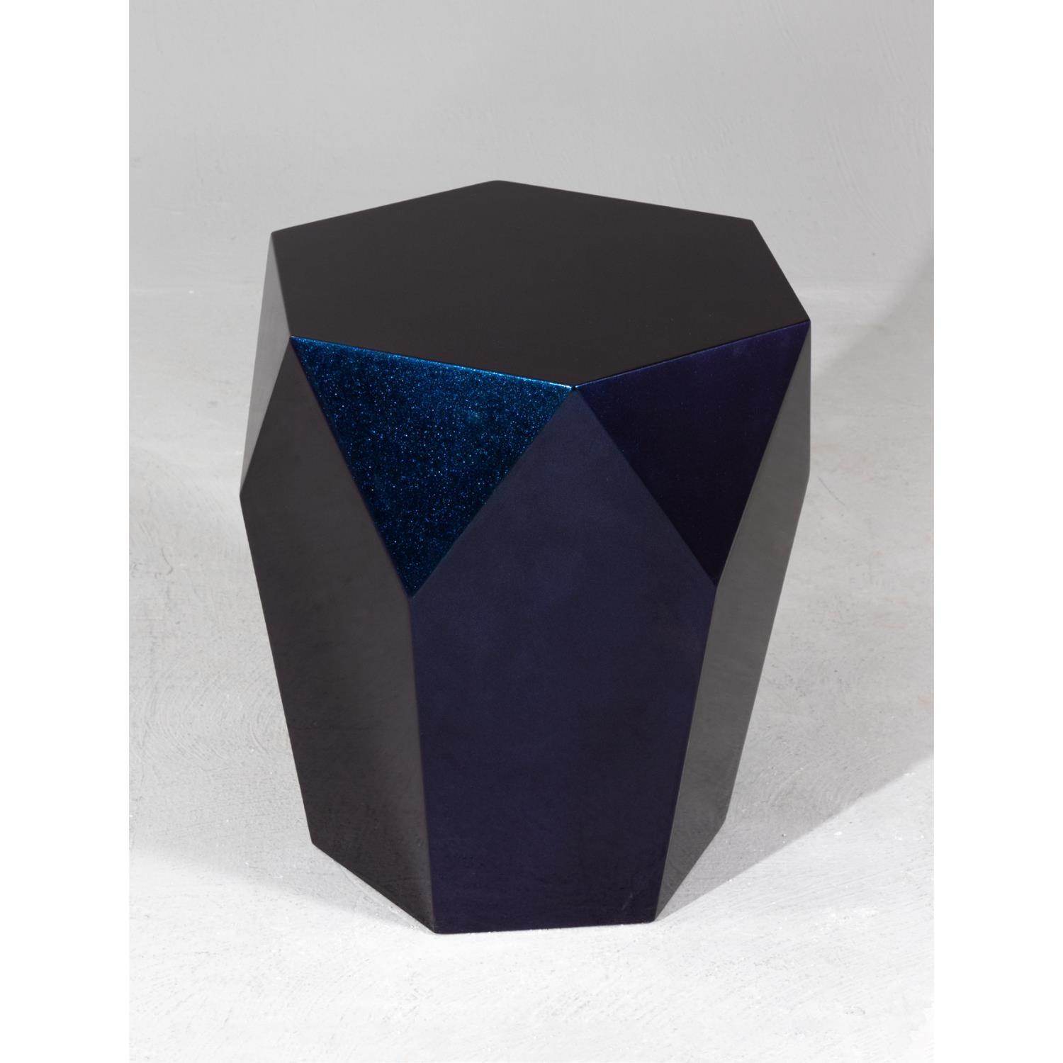 Avatar Yan Sehpa | Koltuk Sehpası | Metalik Boya