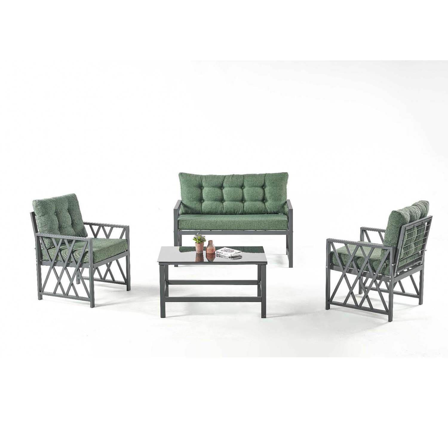 ReHome Blausee Balkon Bahçe Kanepe Koltuk Takımı