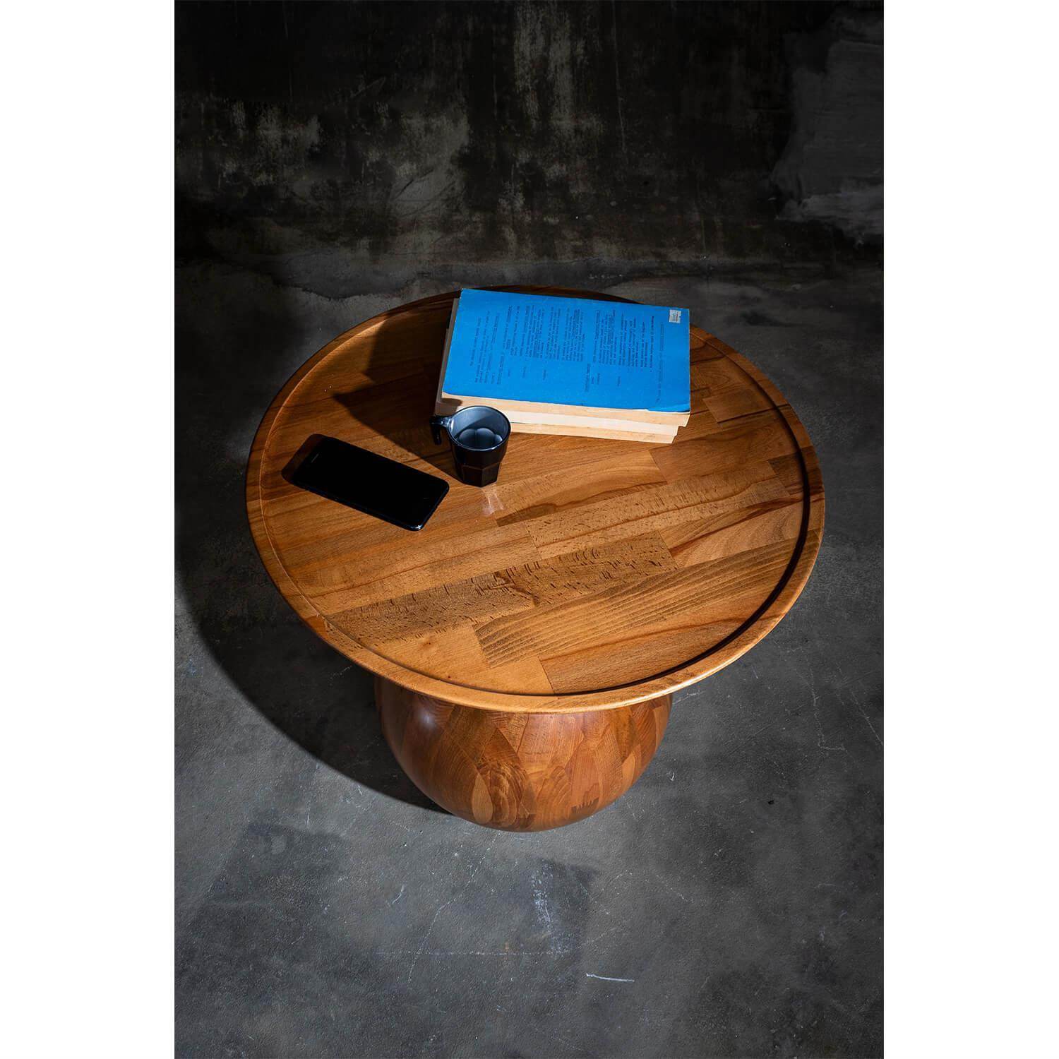 Chubyy Yan Sehpa | Mantar Sehpa | MDF | Kahverengi