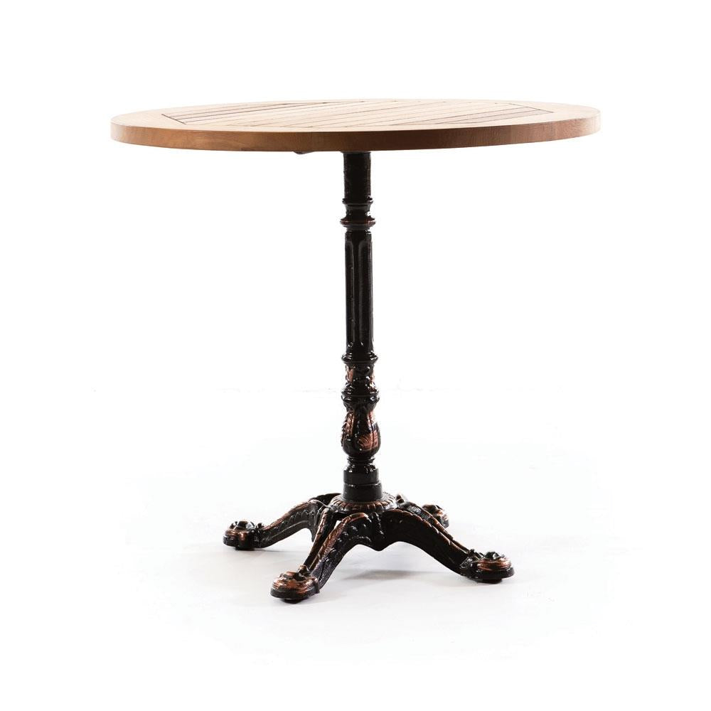 ReHome Cosmo 80x75 cm İroko Yuvarlak Masa