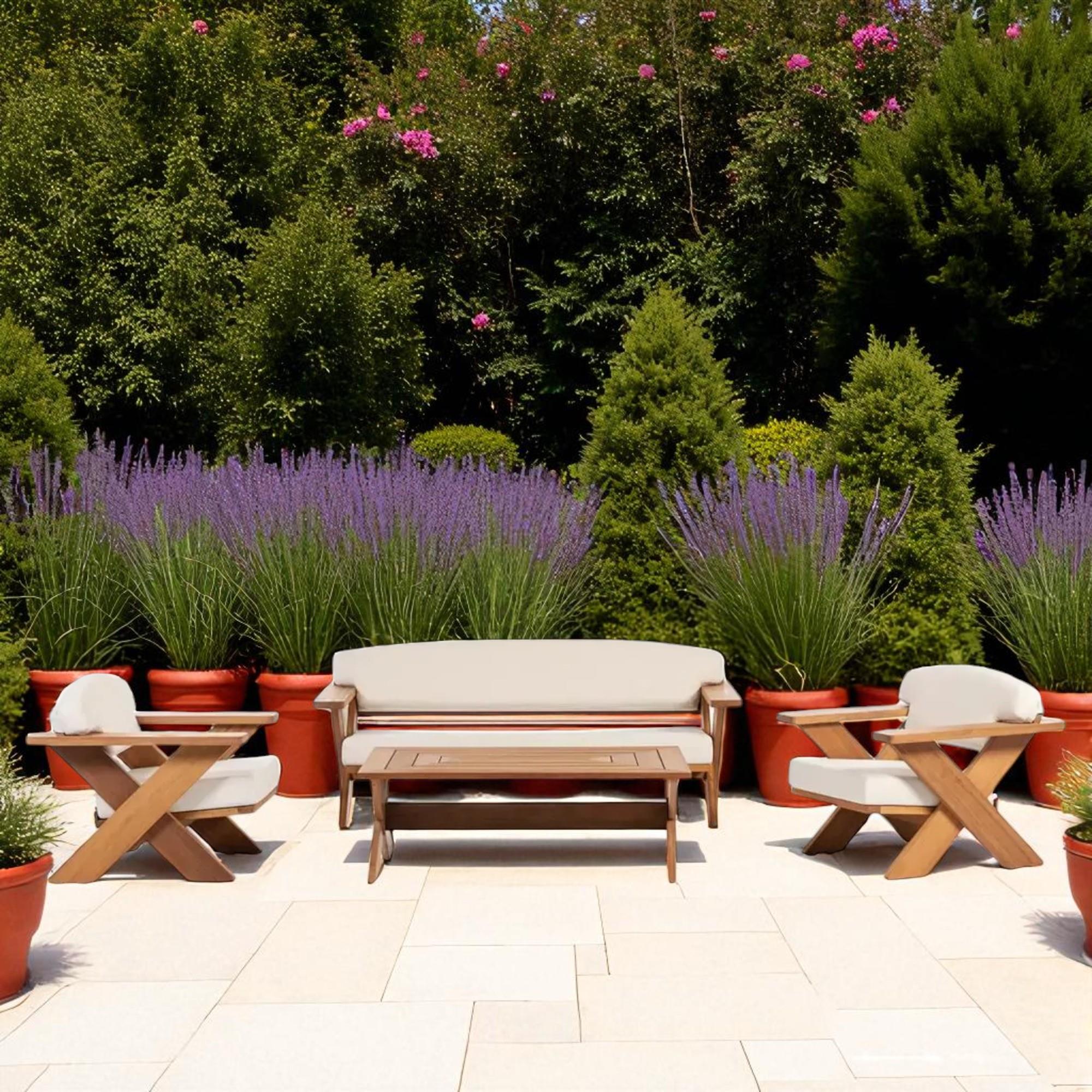 ReHome Cross Balkon Bahçe Seti Teras Cafe Mobilyası