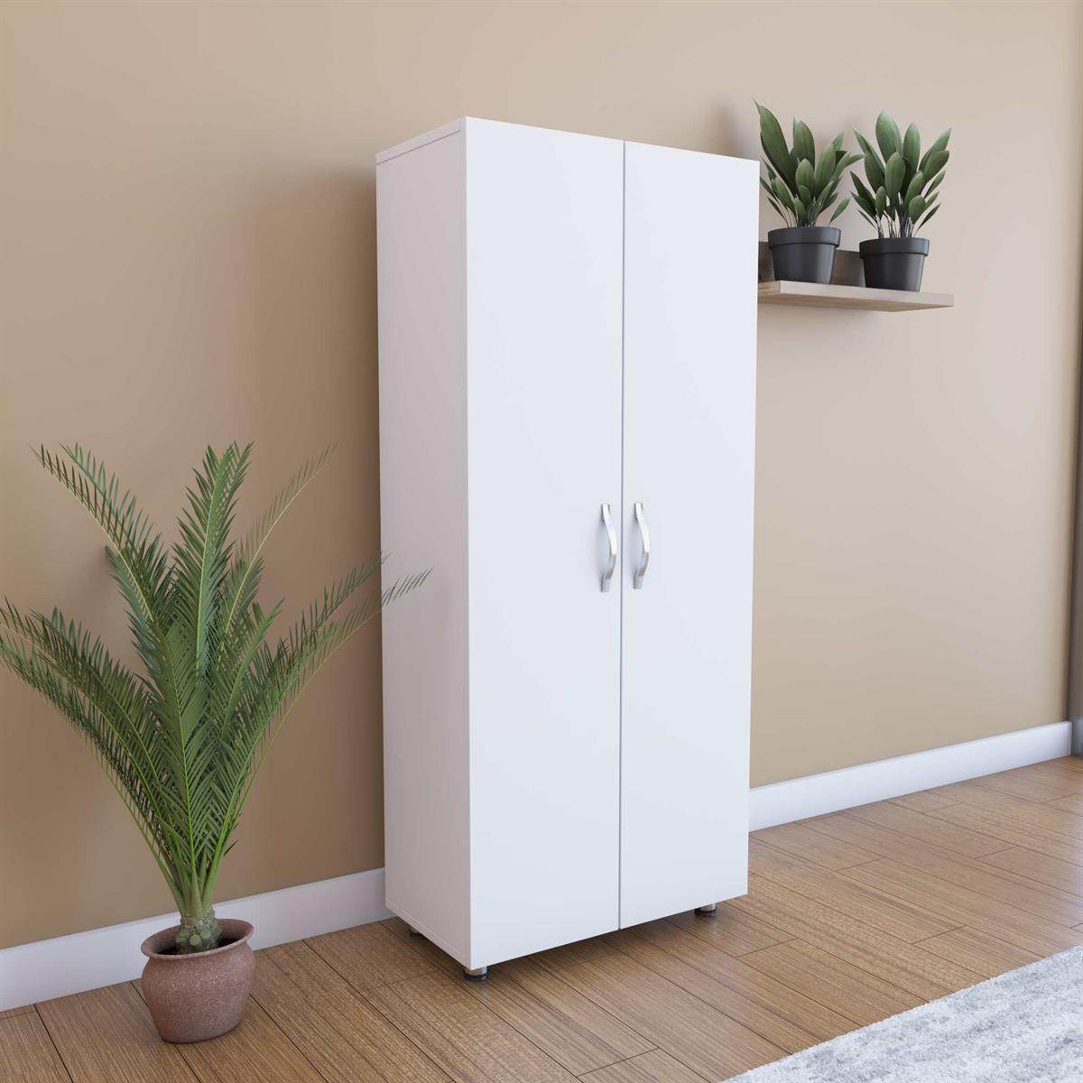 ReHome Dienni Dört Raflı Çok Amaçlı Dolap