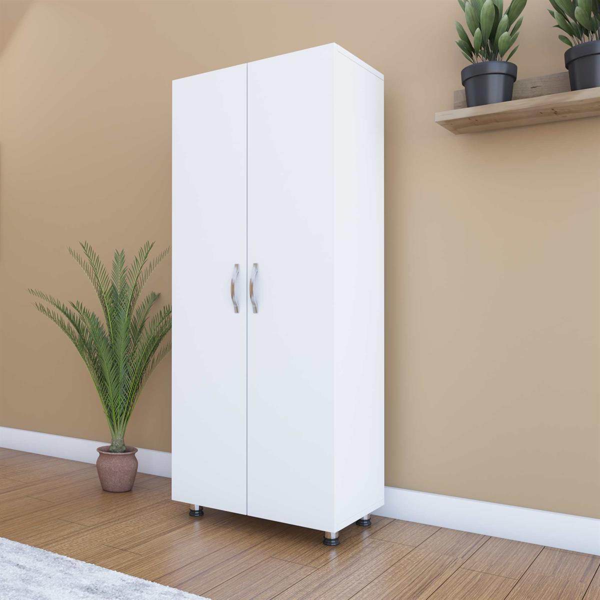 ReHome Dienni Dört Raflı Çok Amaçlı Dolap