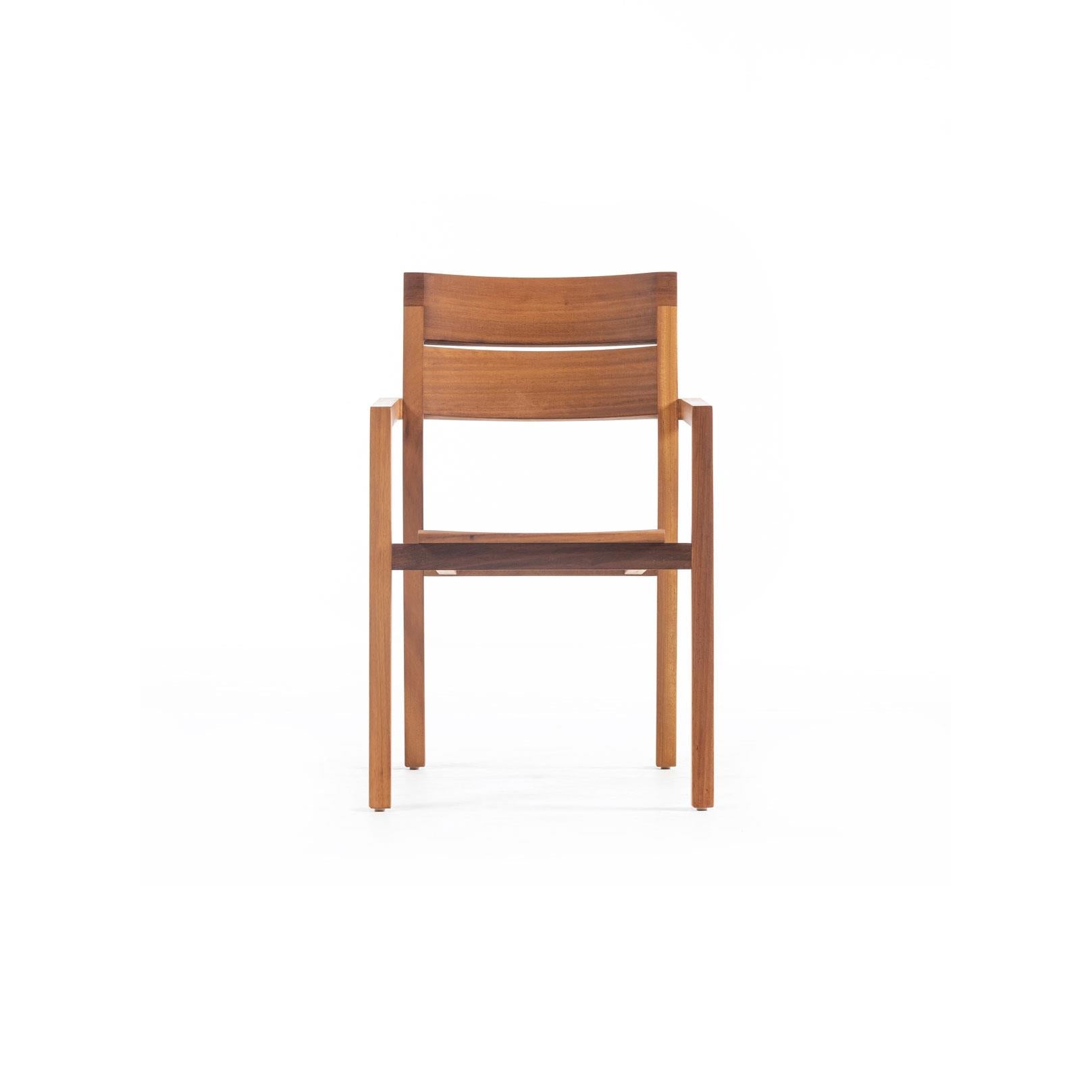 ReHome Dubai İroko Kollu Sandalye