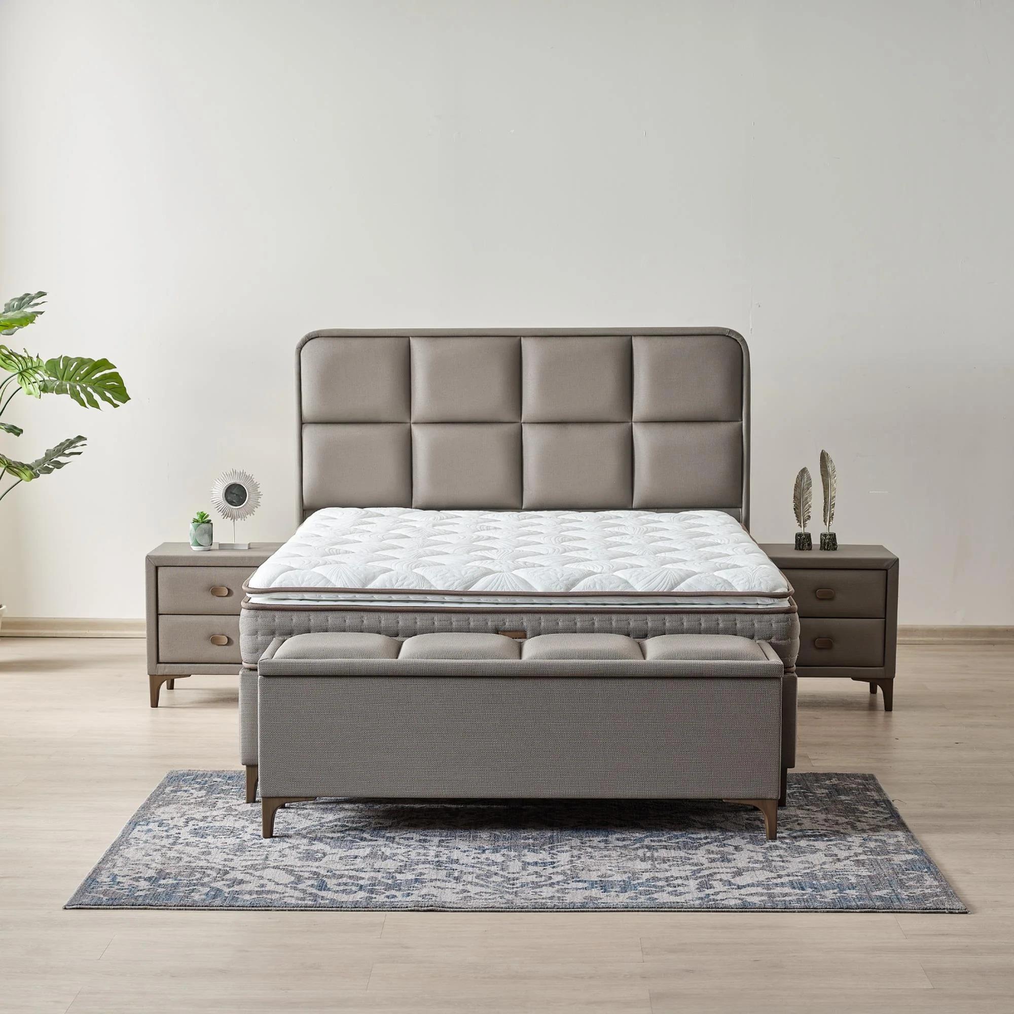 Rehome Fumat Komodin | Çekmeceli Yatak Komodini