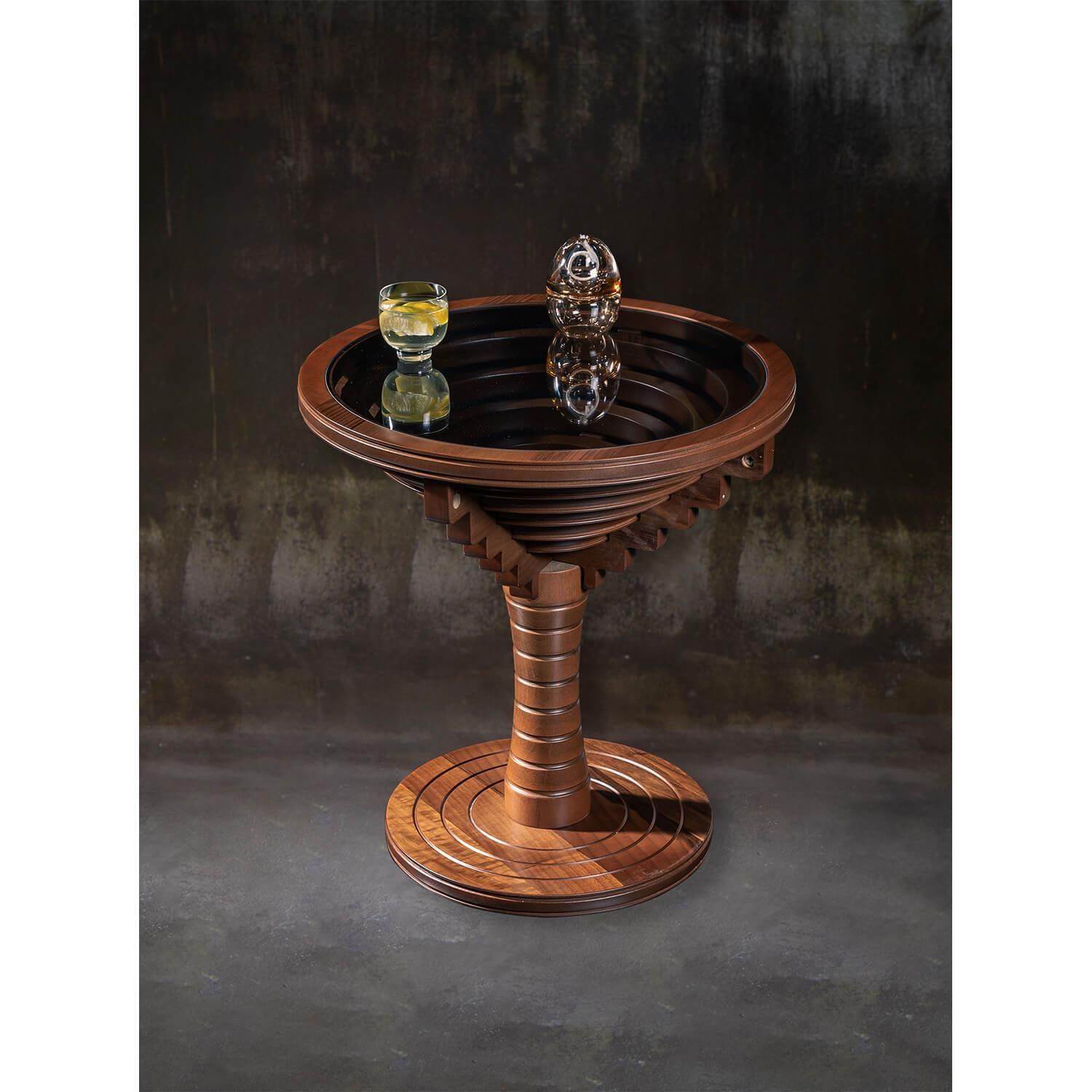 Galaxy Yan Sehpa | Koltuk Sehpası | Cam Sehpa