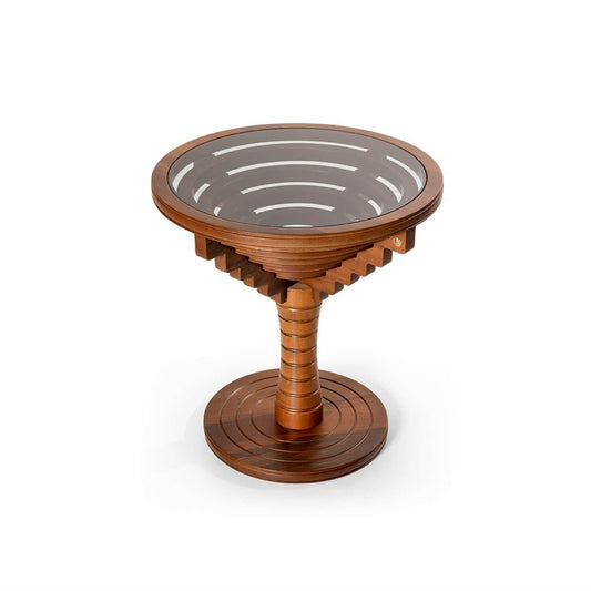 Galaxy Yan Sehpa | Koltuk Sehpası | Cam Sehpa