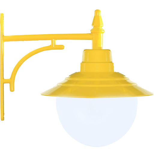 Bahçe Aydınlatma Apliği | Gloplu Aplik | Sarı | Rehome