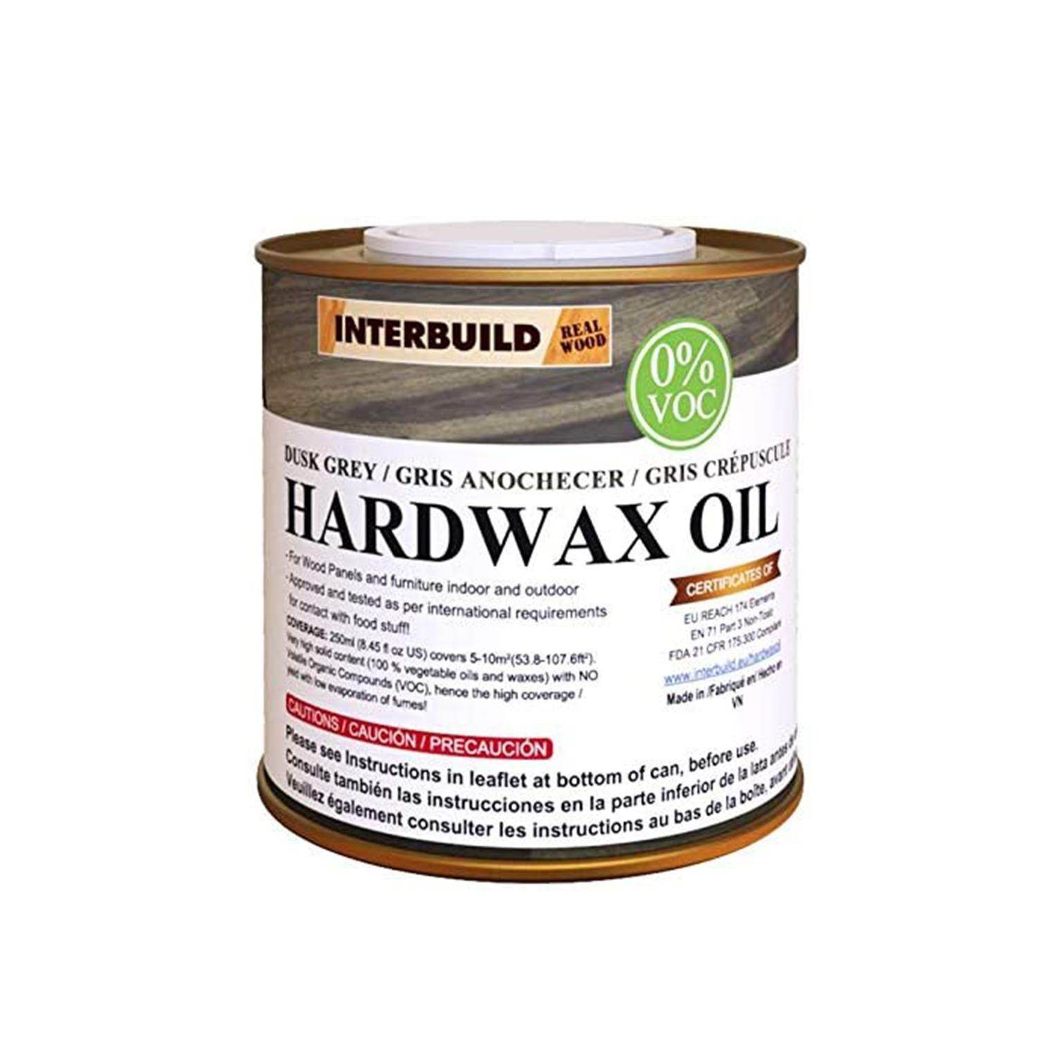 ReHome Interbuild Hardwax Oil (0%) VOC 250 ml Mobilya ve Ahşap Tezgah Yağı