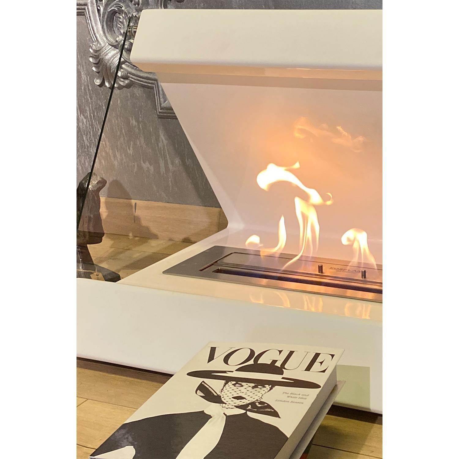 Korflame Angi Bacasız Şömine | Taşınabilir Şömine | Dumansız | Rehome