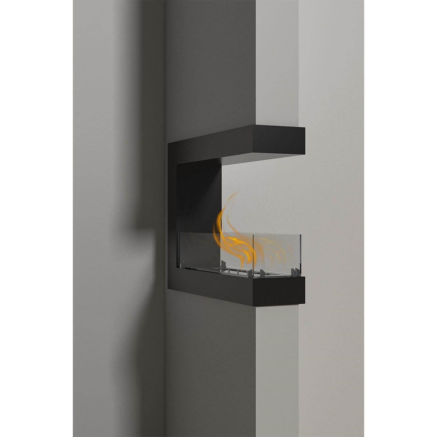 Korflame Epi Medium Bacasız Şömine | Duvar Tipi | Dumansız | Rehome