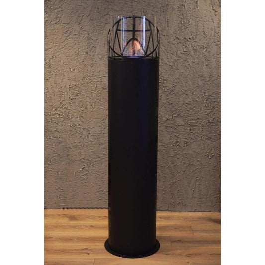 Korflame Guard 160cm Bacasız Şömine | Taşınabilir Şömine | Dumansız