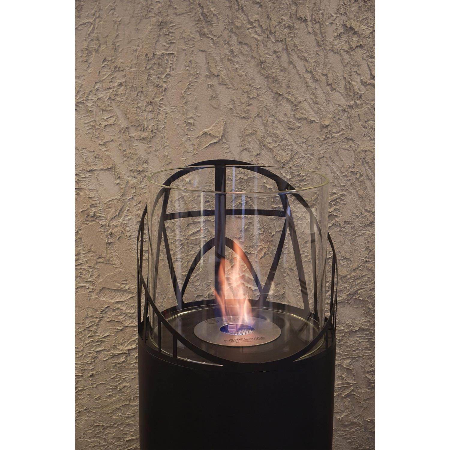 Korflame Guard 160cm Bacasız Şömine | Taşınabilir Şömine | Dumansız