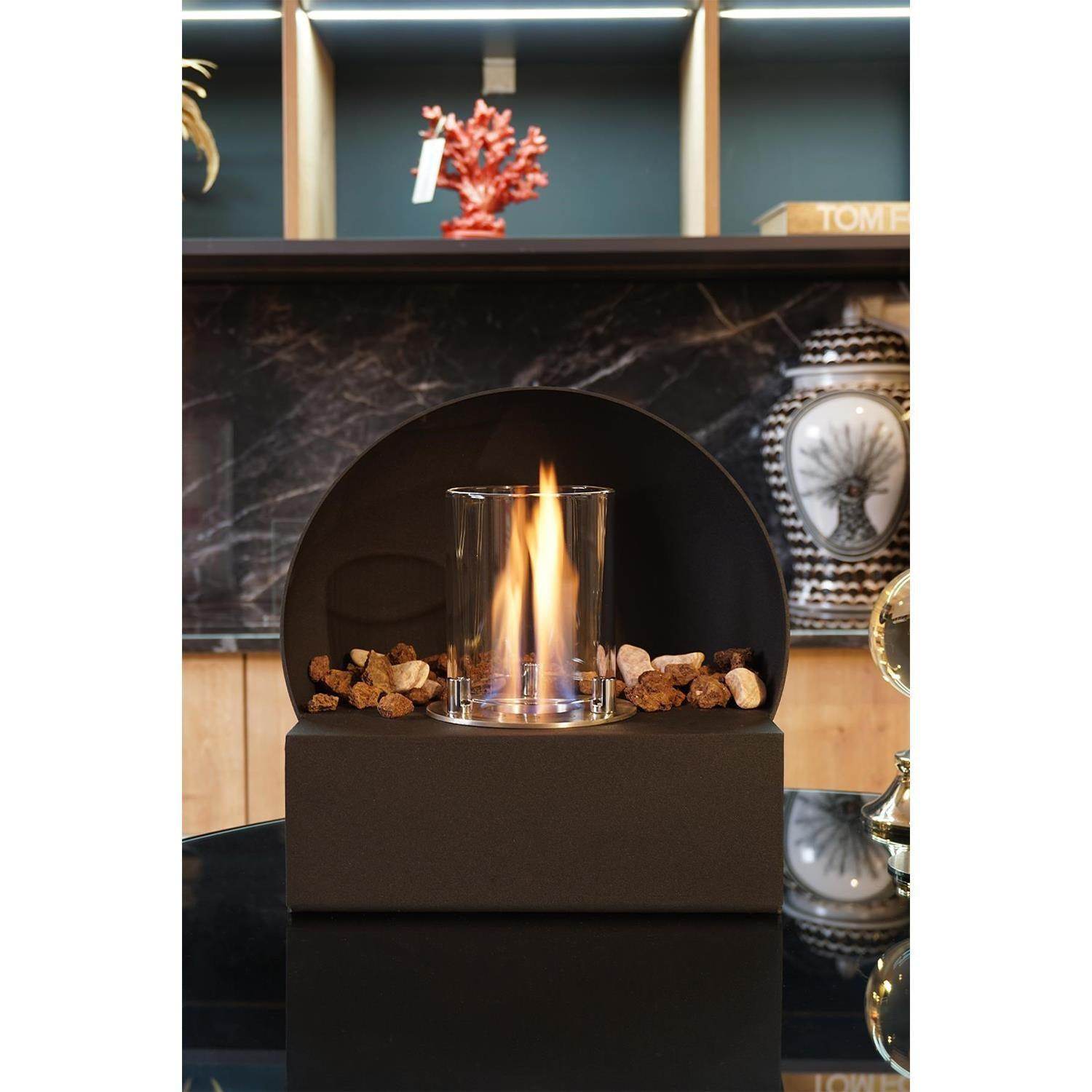 Korflame Metto Masaüstü Şömine | Taşınabilir Şömine | Rehome