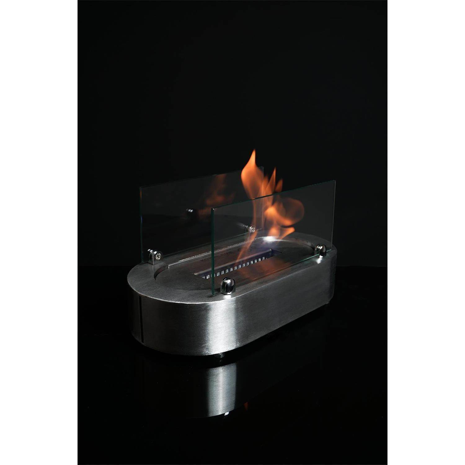 Korflame Notte Masa Üstü Şömine | Masa Tipi Şömine | Dumansız | Rehome