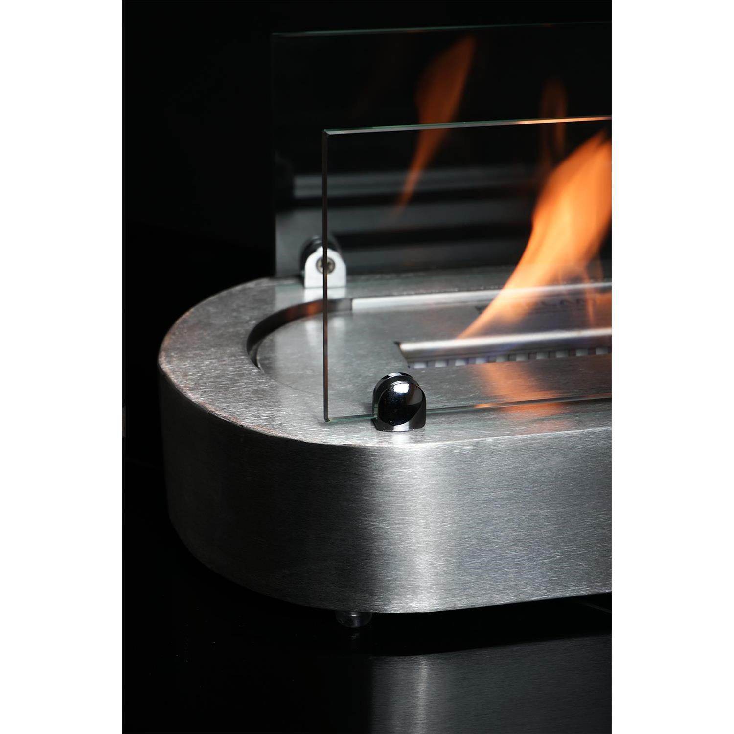 Korflame Notte Masa Üstü Şömine | Masa Tipi Şömine | Dumansız | Rehome