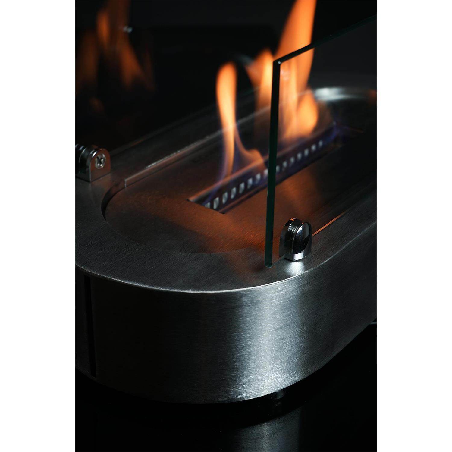 Korflame Notte Masa Üstü Şömine | Masa Tipi Şömine | Dumansız | Rehome