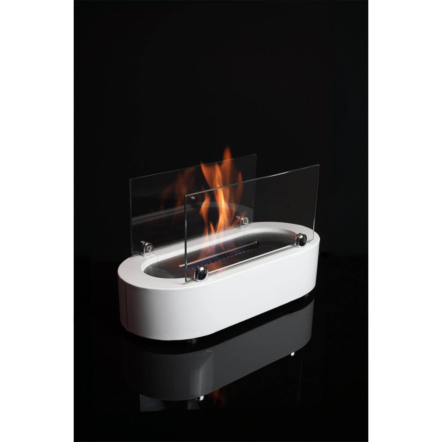 Korflame Notte Masa Üstü Şömine | Masa Tipi Şömine | Dumansız | Rehome