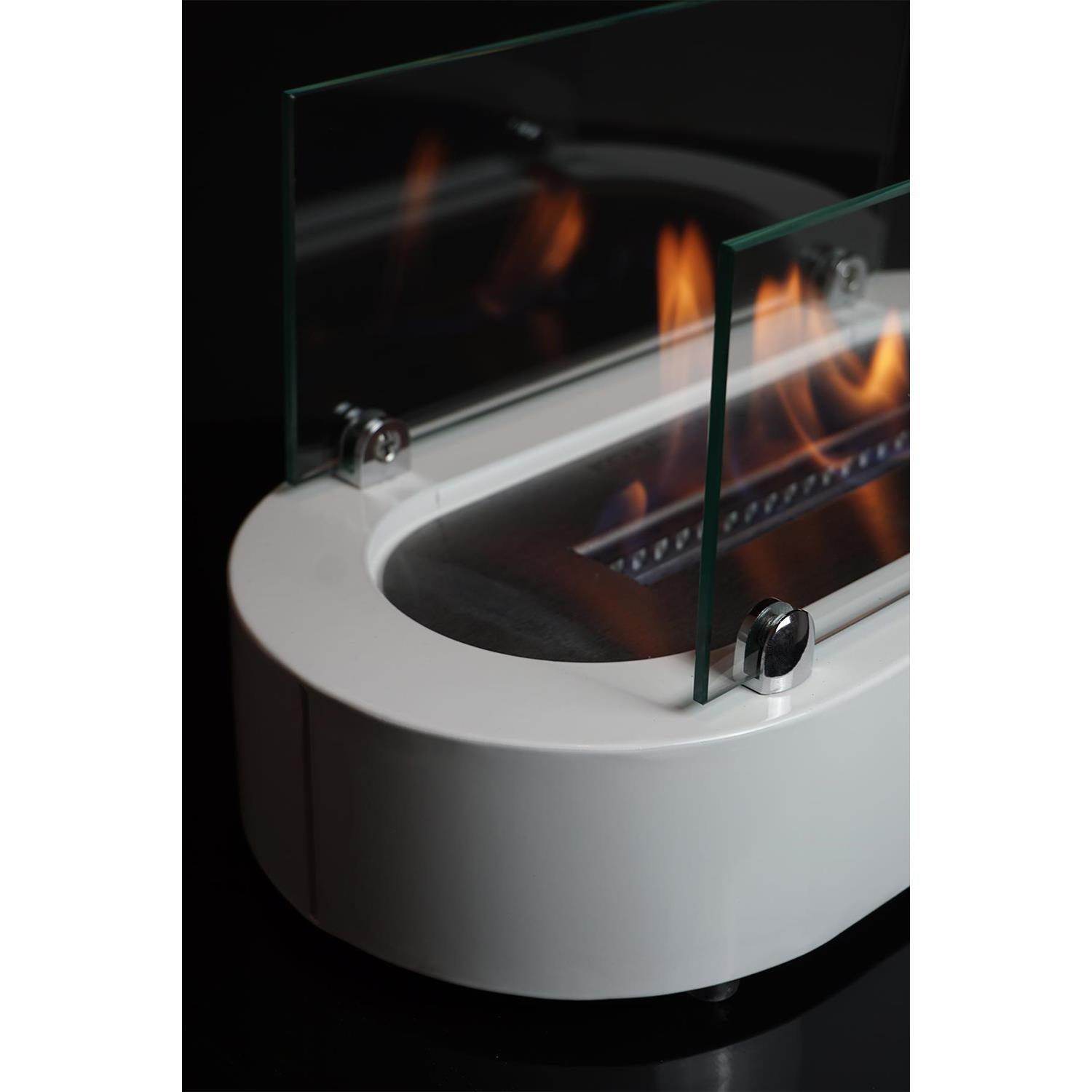 Korflame Notte Masa Üstü Şömine | Masa Tipi Şömine | Dumansız | Rehome