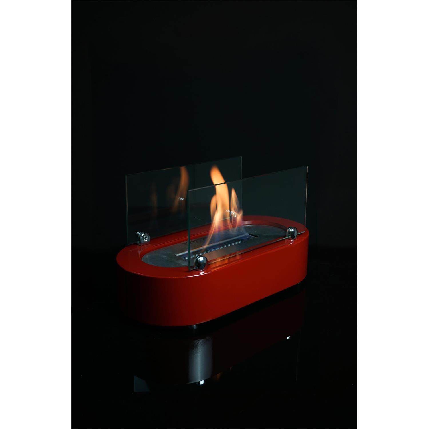 Korflame Notte Masa Üstü Şömine | Masa Tipi Şömine | Dumansız | Rehome