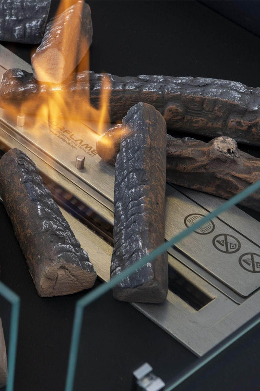 Korflame Petto Large Bacasız Şömine | Dumansız | Rehome