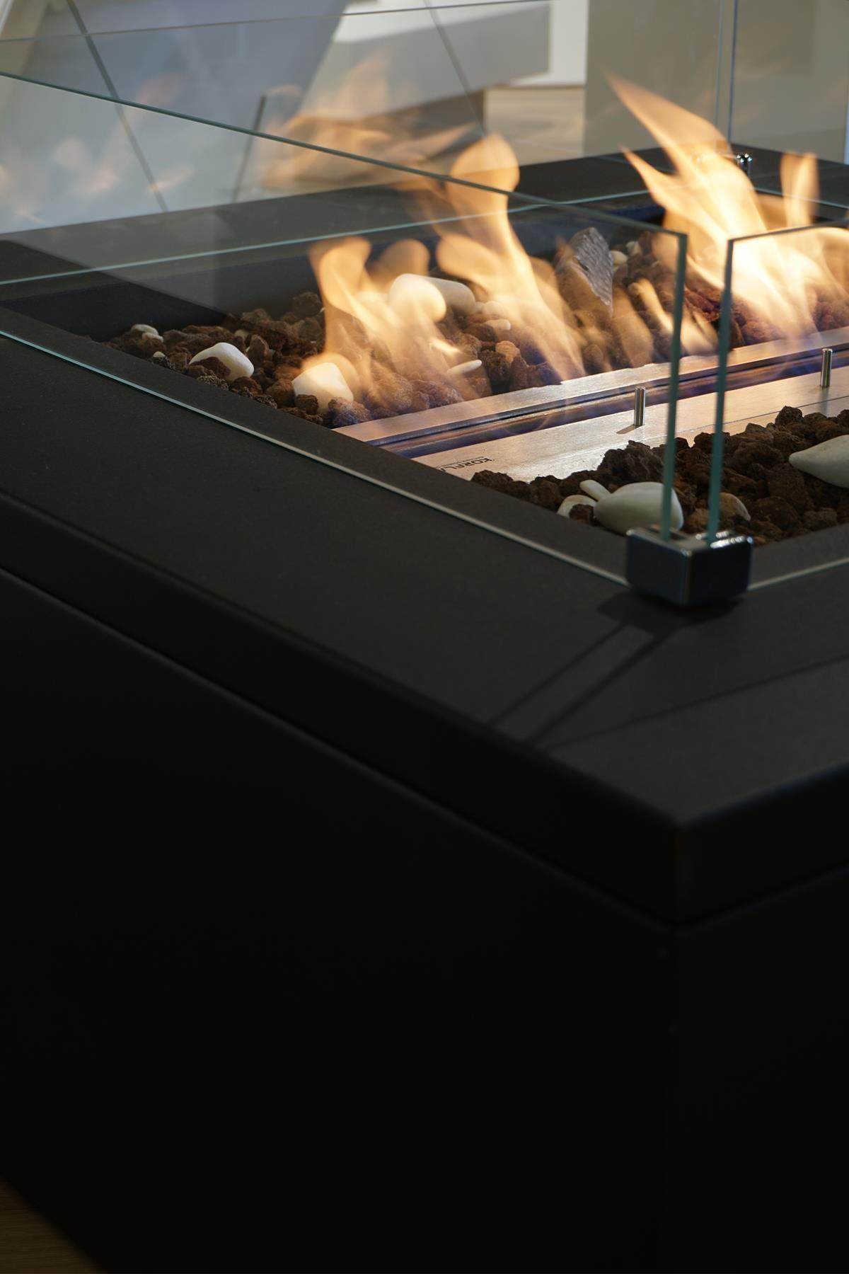 Korflame Petto Large Bacasız Şömine | Dumansız | Rehome