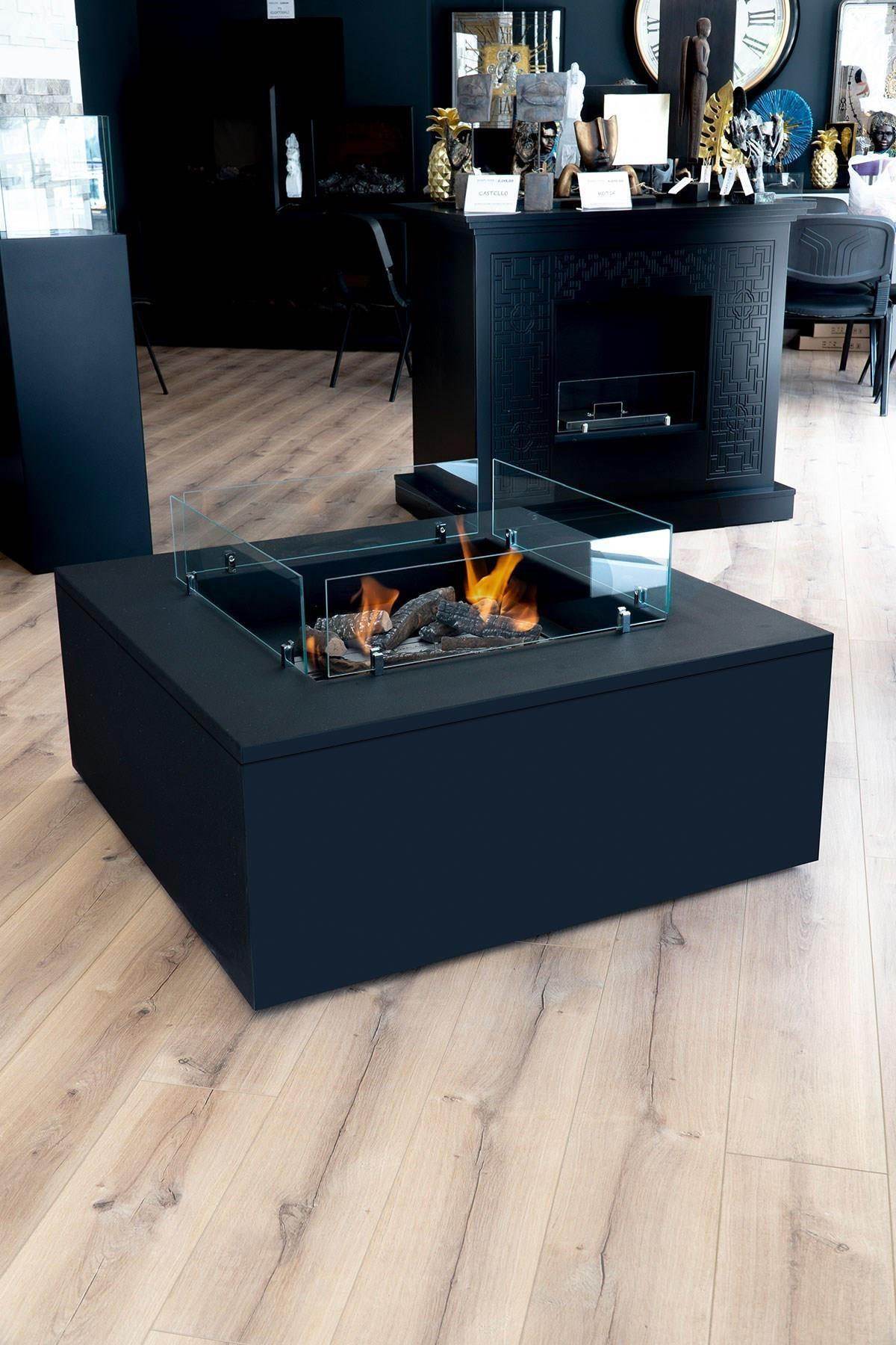 Korflame Petto Large Bacasız Şömine | Dumansız | Rehome