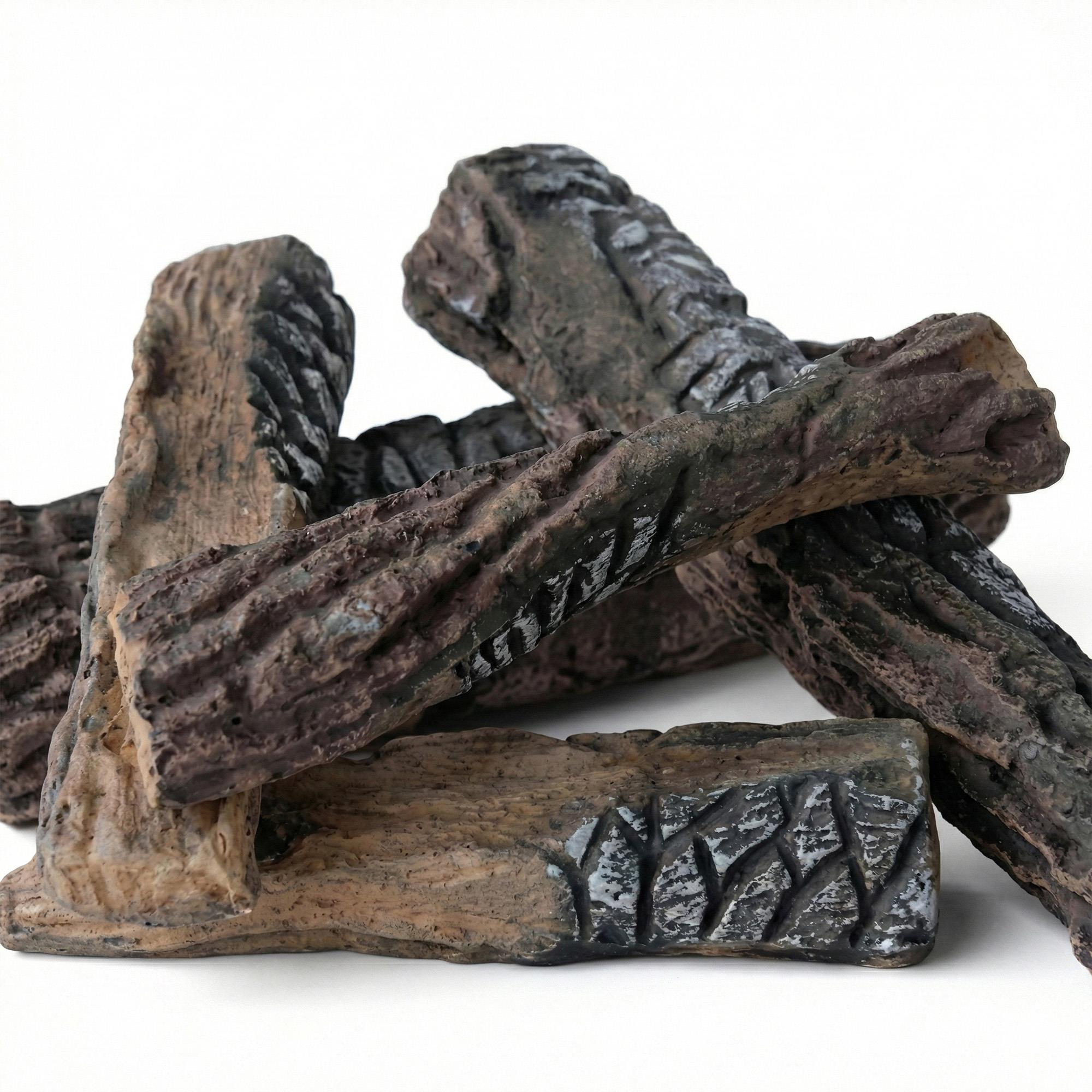 ReHome Korflame Seramik Odun Seti 5'li