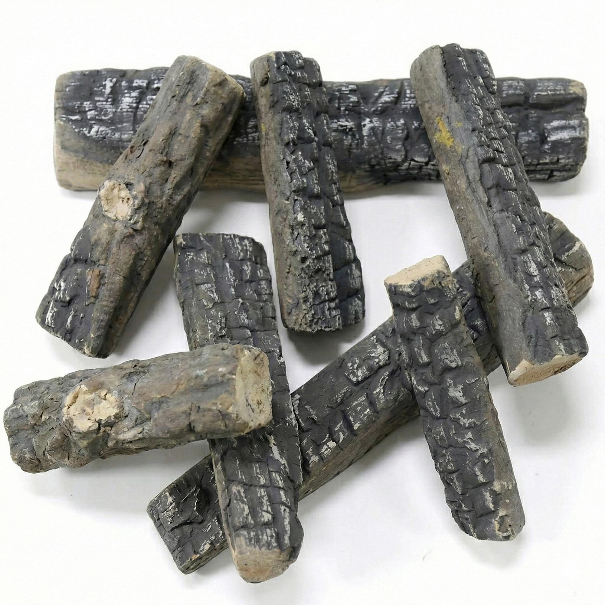 ReHome Korflame Seramik Odun Seti 8'li