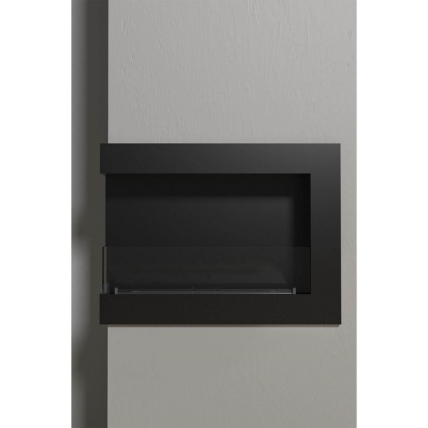 Korflame Sol Açık Small Bacasız Şömine | Duvar Tipi | Dumansız