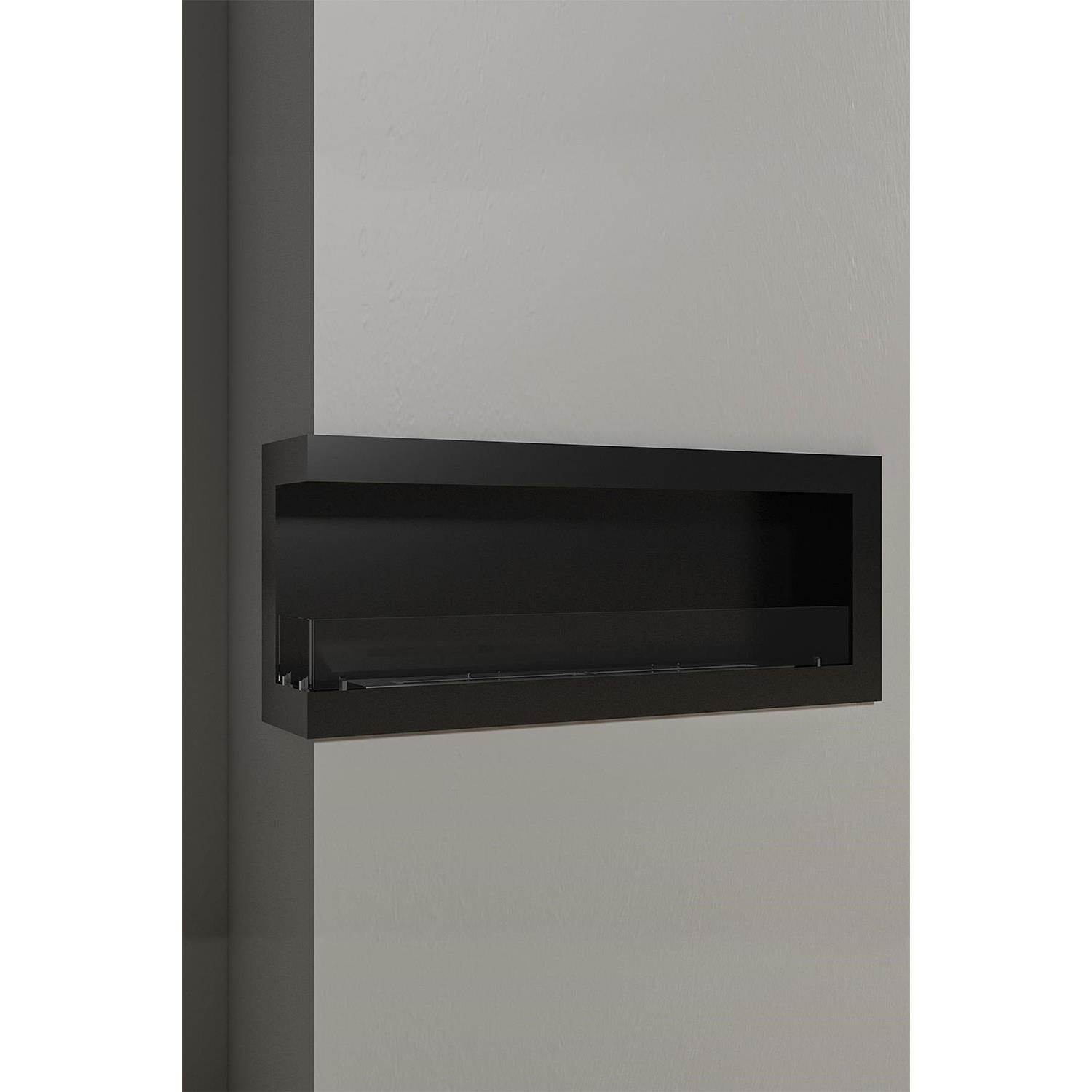 Korflame Sol Açık XL Bacasız Şömine | Duvar Tipi | Dumansız