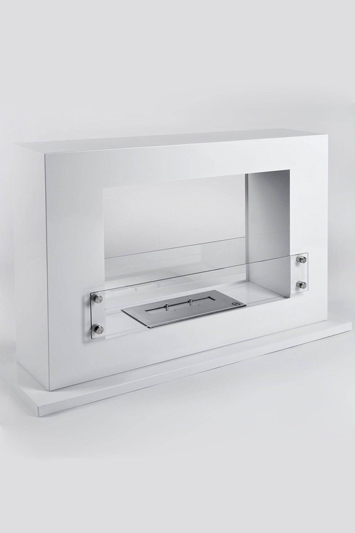 Korflame Supporto Şömine | Taşınabilir Şömine | Dumansız | Rehome