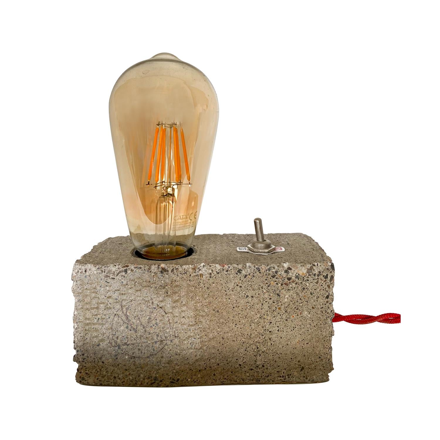 ReHome Kübik Beton Masa Lambası