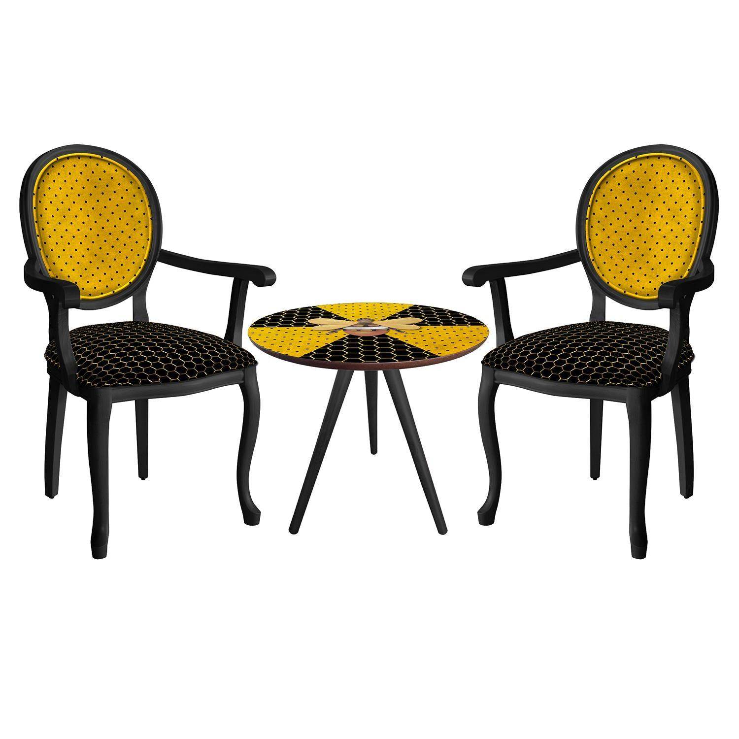 ReHome Madam Koltuk Çay Seti Oturma Takımı | Sehpalı Berjer Takımı