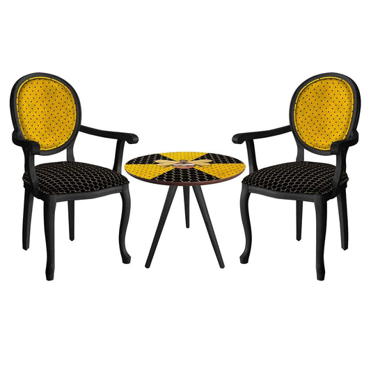 ReHome Madam Koltuk Çay Seti Oturma Takımı | Sehpalı Berjer Takımı