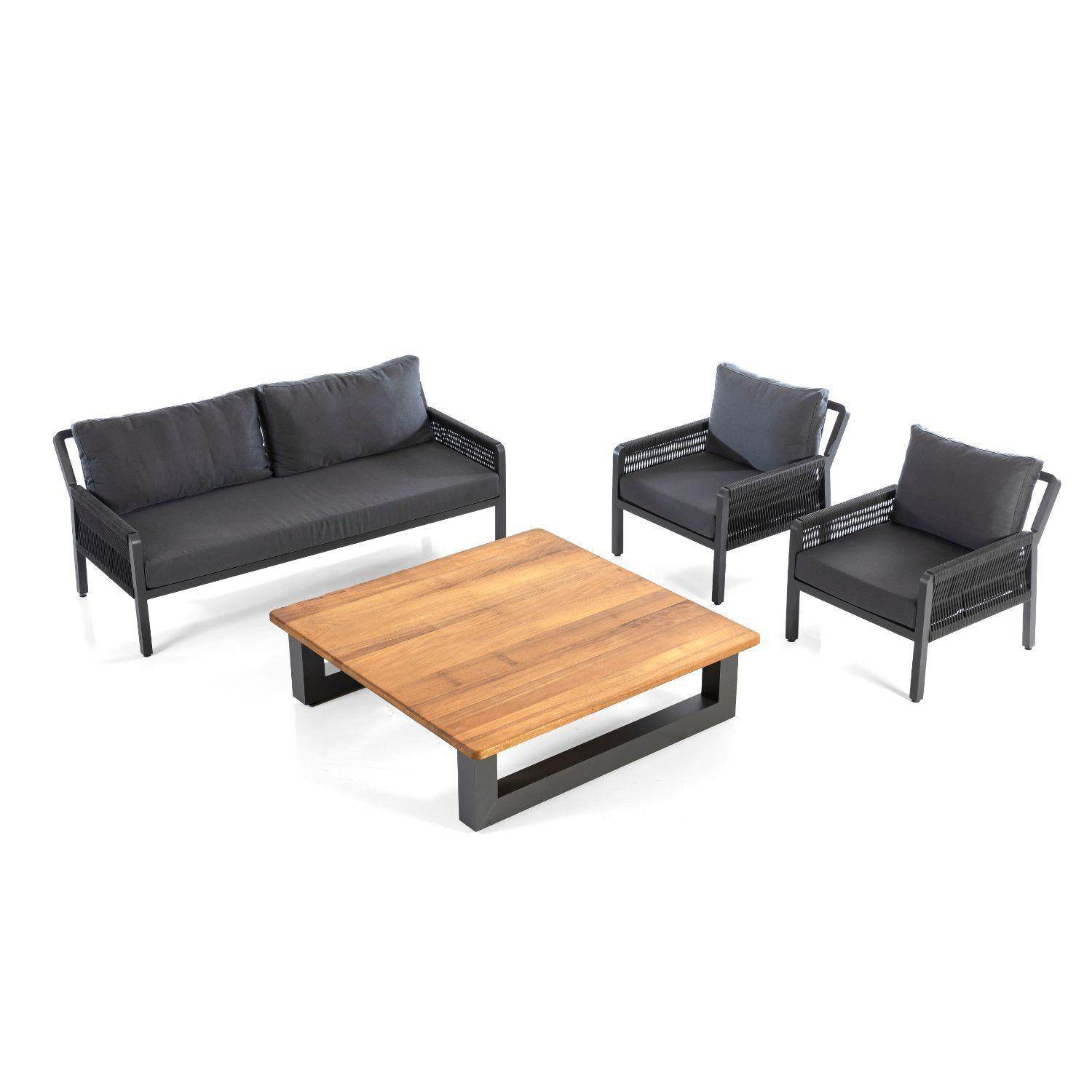 Makro Bahçe Oturma Grubu | 3+1+1 | Rehome