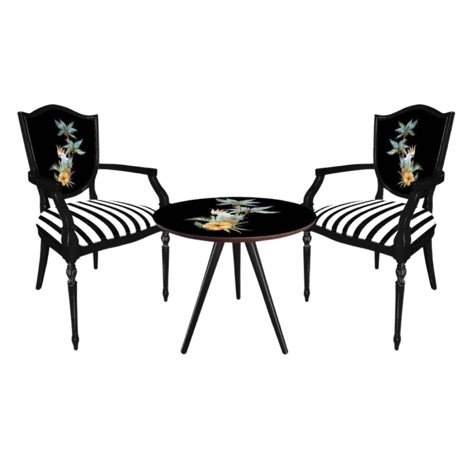 Matmazel Kollu Fiskos Seti | Çay Seti | Rehome