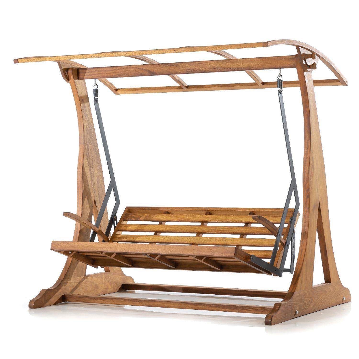 ReHome Mira Ahşap Dış Mekan Bahçe Balkon Teras Salıncağı