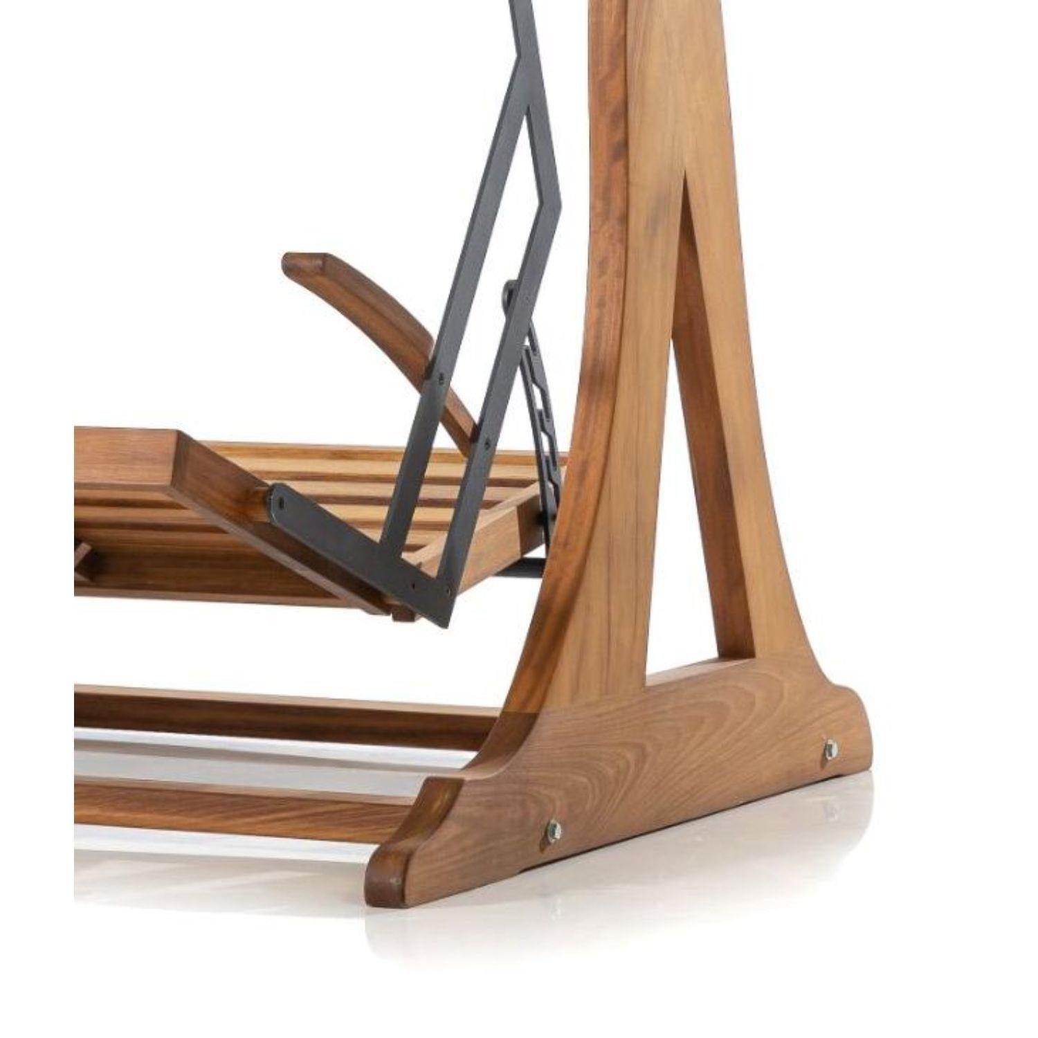 ReHome Mira Ahşap Dış Mekan Bahçe Balkon Teras Salıncağı