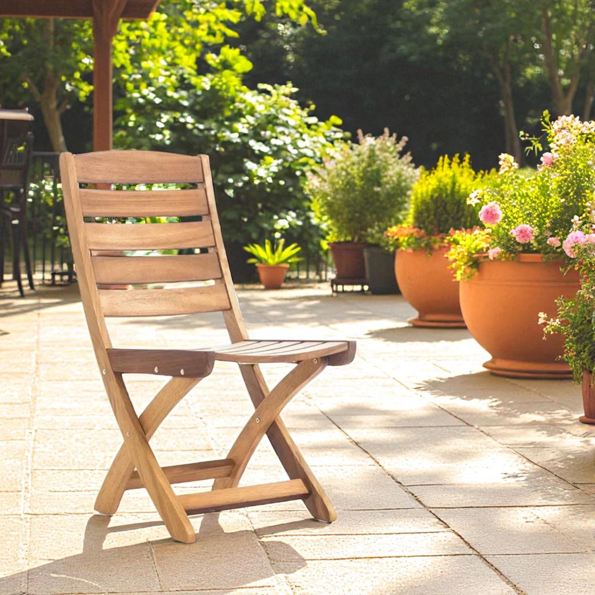 ReHome Mirage İroko Kolsuz Sandalye